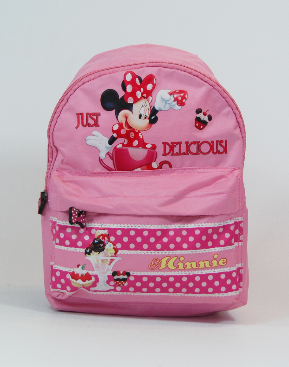 BACKPACK KIDS NURSERY MINNIE DROP STYLE WITH FRONT POCKET 32CM D.939